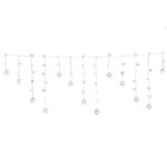 160 LED 6M Christmas Lights Icicle Light Solar Cold Jingle Jollys