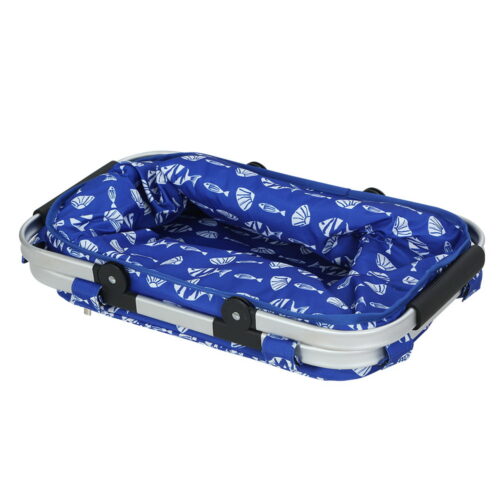 Alfresco Picnic Basket Folding Bag Hamper Food Insulated Storage - Image 4