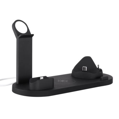 Devanti 4 in 1 Wireless Charger Multi-function Station for Phone Airpod iWatch 15W - Image 3
