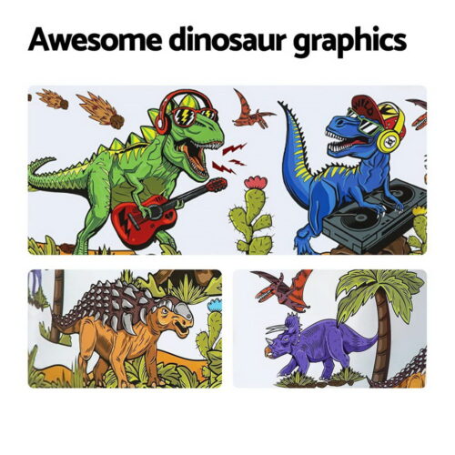 Bestway Kids Pool 183x38cm Round Above Ground Rigid Swimming Pools Dinosaur 946L - Image 5
