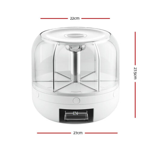 5-Star Chef Cereal Dispenser Grain Container 7KG - Image 2