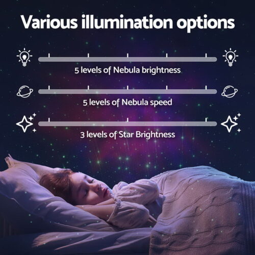 Gardeon Projector Party Light LED Astronaut Starry Sky Galaxy Laser Night Lamp - Image 5