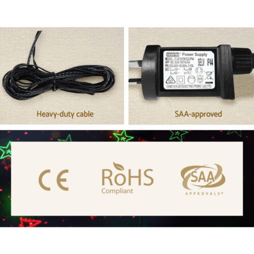 1X Projector Light Christmas Lights Laser Outdoor Decorations Jingle Jollys - Image 7