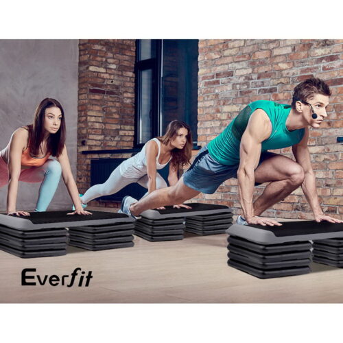 Everfit 4X Aerobic Step Riser Exercise Stepper Block Gym Home Fitness - Image 6