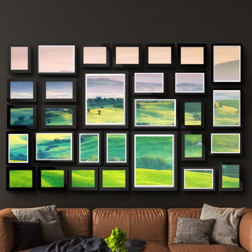 Artiss Photo Frames Art Holder 30PCS 8x10" 5x7" 4x6" 3.5x5" Black - Image 7