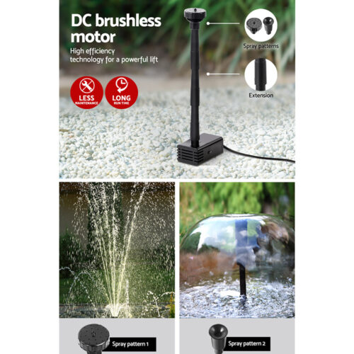 Gardeon Solar Pond Pump 4.6FT - Image 5
