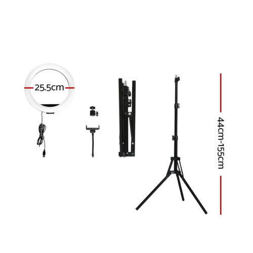 Embellir Ring Light 10" Tripod Stand - Image 2