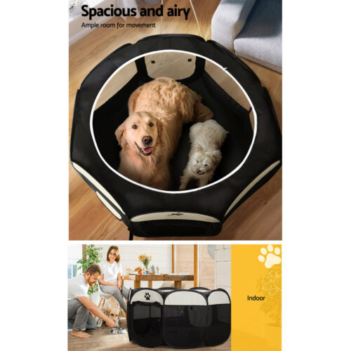 i.Pet Dog Playpen Tent Pet Crate Fence 3XL Enclosure - Image 5