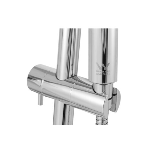 Handheld Shower Head Wall Holder 4.7'' High Pressure Adjustable 3 Modes Chrome - Image 5