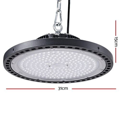 Leier LED High Bay Lights 150W UFO Industrial Workshop Warehouse Factory Lamp - Image 2
