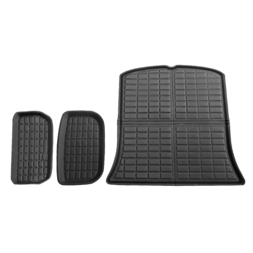 Tesla Model Y 2021-2024 Rear Well Front Cargo Trunk Toolbox Boot Liner Floor Mat - Image 3