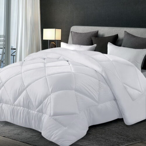 Giselle Bedding 700GSM Microfibre Bamboo Quilt King - Image 8