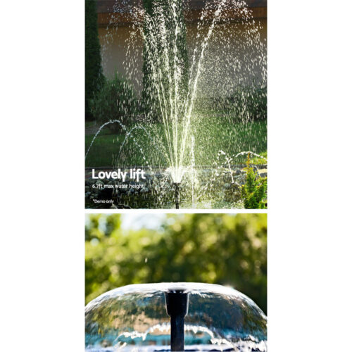 Gardeon Solar Pond Pump Submersible Water Fountain Kit 6.6FT - Image 5