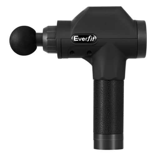 Everfit Massage Gun 30 Speed 8 Heads Chargeable Black - Image 3