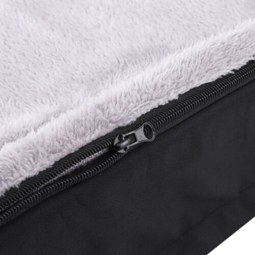 i.Pet Pet Bed Dog Cat Extra Large Calming Soft Sofa Foam Cushion Washable Cover Grey - Image 5