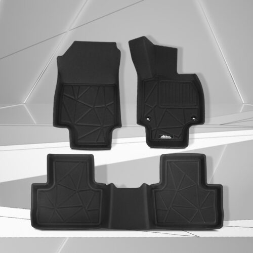 Weisshorn Car Rubber Floor Mats Front And Rear Compatible For Toyota RAV4 2019-2022 - Image 8