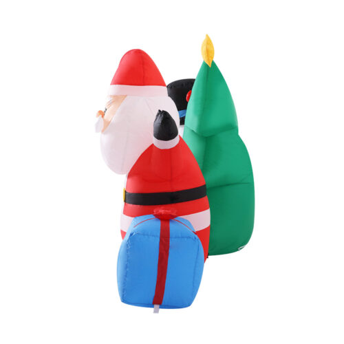 Jingle Jollys Christmas Inflatable Tree Snowman 2.7M Illuminated Decorations - Image 4