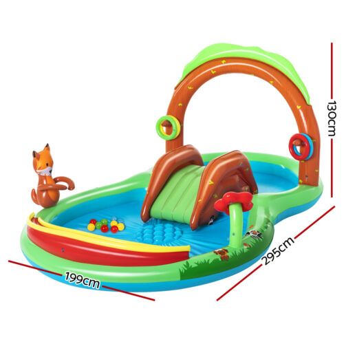 Bestway Kids Pool 295x199x130cm Inflatable Above Ground Swimming Play Pools 111L - Image 2