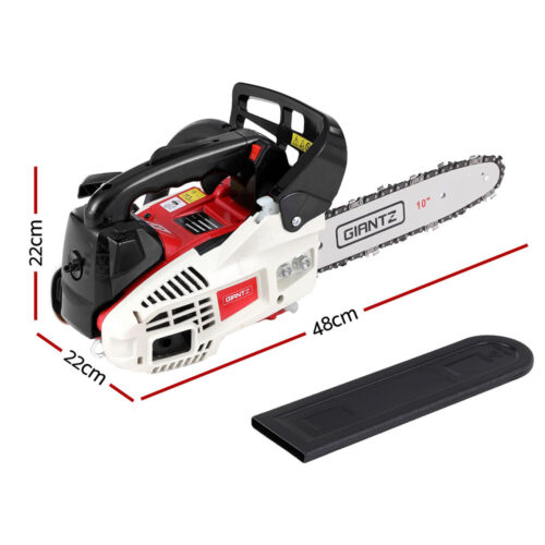 Giantz 25cc Petrol Chainsaw 10" Bar E-Start Tree Pruning Chain Saw - Image 2