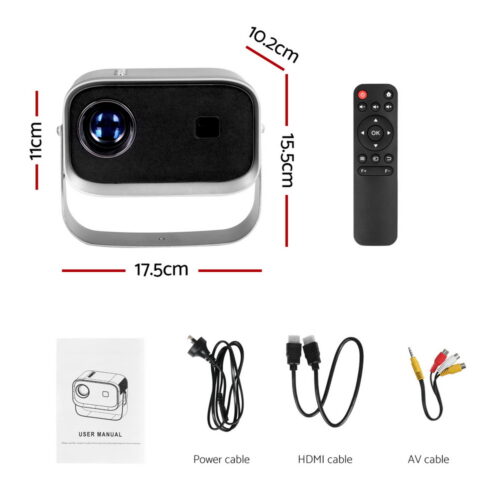 Devanti Mini Video Projector 1080P - Image 2