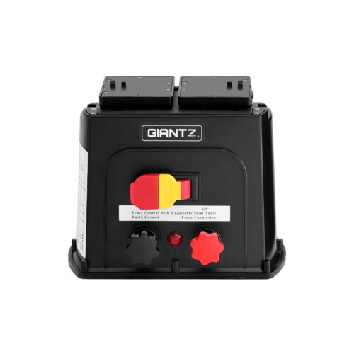 Giantz 8km Electric Fence Energiser PET Solar Energizer 0.3J - Image 3