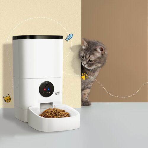 i.Pet Automatic Pet Feeder 6L Wifi Camera Dog Cat Smart Food Dispenser Timer - Image 8