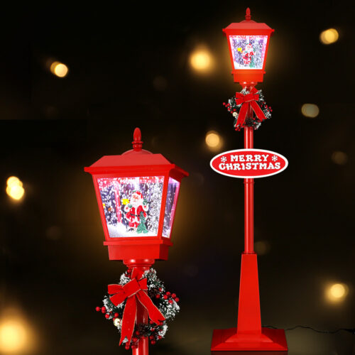 1.8M Christmas Lights Post Lamp LED Outdoor Decorations Jingle Jollys - Image 7