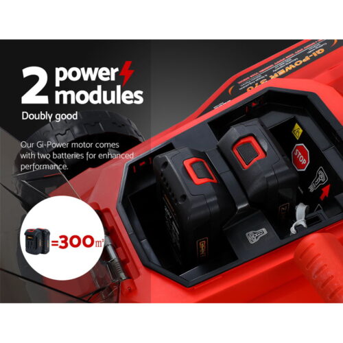 Giantz Lawn Mower 80V Battery Only Cordless 40V x2 Fits LI37 - Image 5