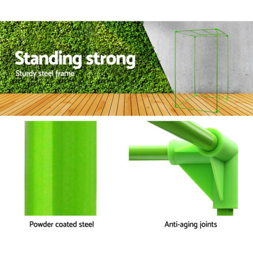Greenfingers Grow Tent 900x90x180CM 1680D Hydroponics Kit Indoor Plant Room System - Image 6