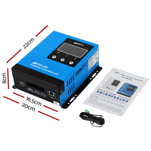 Giantz 40A MPPT Solar Charge Controller Auto 12V/24V/36V/48V Battery Regulator - Image 2
