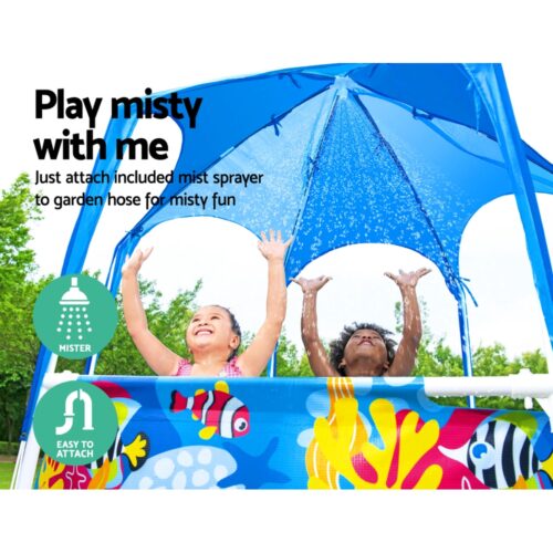 Bestway Kids Pool 183x51cm Steel Frame Swimming Play Pools Canopy 930L - Image 6