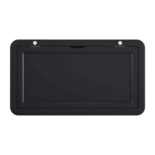 Weisshorn Caravan Table 800 x 450mm Folding Lockable Black - Image 3