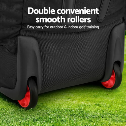 Everfit Golf Travel Bags for Airlines with Wheels Golf Clubs Hard Case Foldable - Image 4