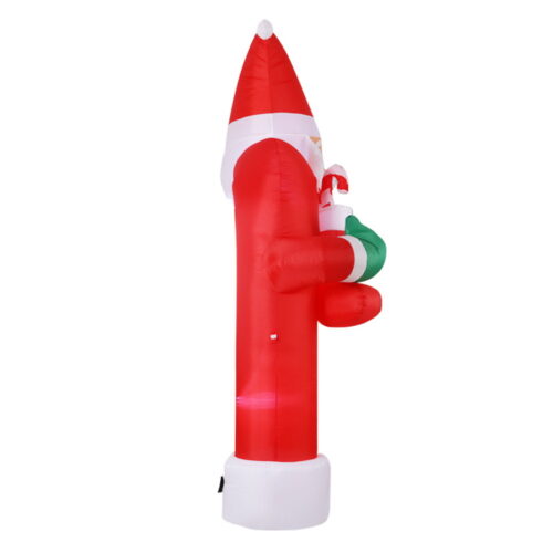 Jingle Jollys Christmas Inflatable Santa Archway 2.3M Outdoor Decorations Lights - Image 4