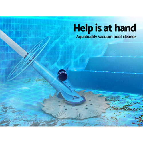 Aquabuddy Pool Cleaner Automatic Vacuum Floor Swimming Climb Wall Inground 10M - Image 4