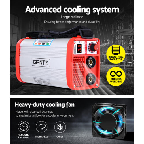 Giantz 280 Amp Inverter Welder DC MMA ARC IGBT Stick Portable Welding Machine - Image 5
