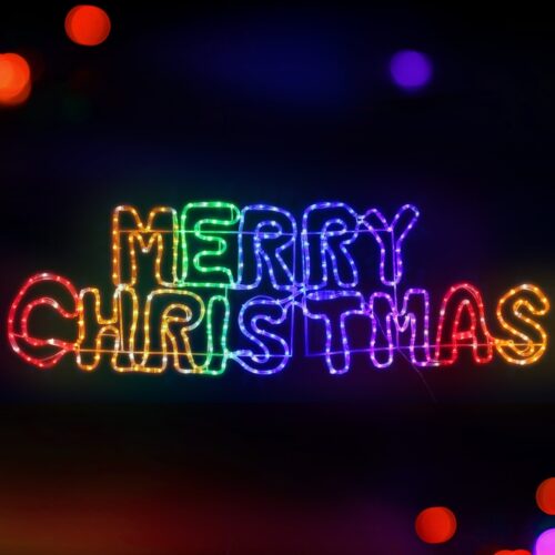 1.6M Christmas Lights Motif 360 LED Rope Light Outdoor Decoration Jingle Jollys - Image 7