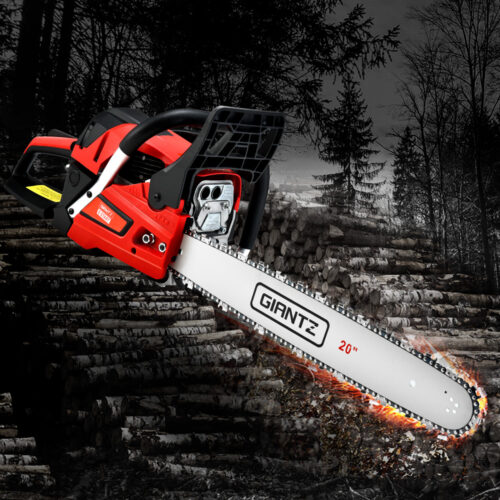 Giantz Chainsaw Petrol 52CC 20" Bar Commercial E-Start Pruning Chain Saw,Giantz Chainsaw Petrol 52CC 20" Bar Commercial E-Start Pruning Chain Saw 4.0HP - Image 8