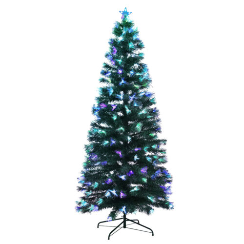 Jingle Jollys Christmas Tree 2.1M 7FT LED Xmas Multi Colour Lights Optic Fibre - Image 3