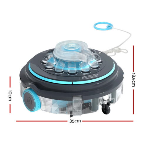 Aqua Buddy Robotic Pool Cleaner Automatic Vacuum Robot Swimming Cordless - Image 2