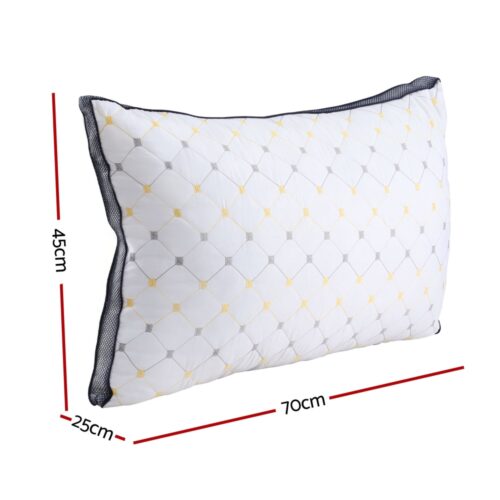 Giselle Bedding Pillows Microfibre Pillow - Image 2