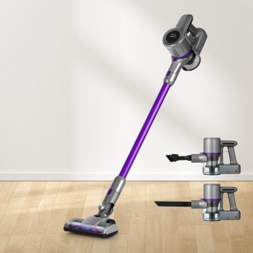 Devanti Stick Vacuum Cleaner Bagless Cordless 120W Purple - Image 7