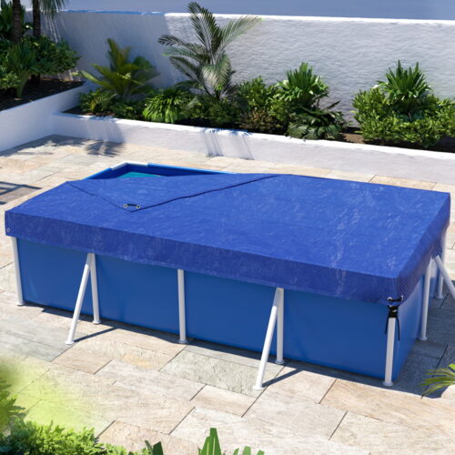 Aquabuddy Pool Cover 3x2m Above-ground Swimming Pool Blanket Blue - Image 7
