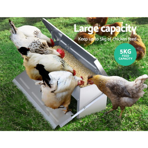 Giantz Chicken Feeder 5KG Automatic Auto - Image 6