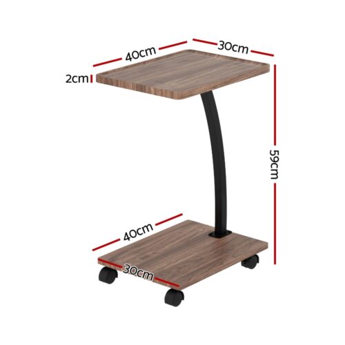 Artiss Coffee Table C Shaped - Image 2