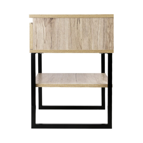 Artiss Bedside Table 1 Drawers with Shelf - CASEY - Image 4