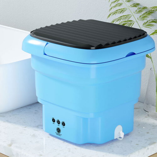 Devanti Portable Washing Machine 4.5L Blue - Image 7