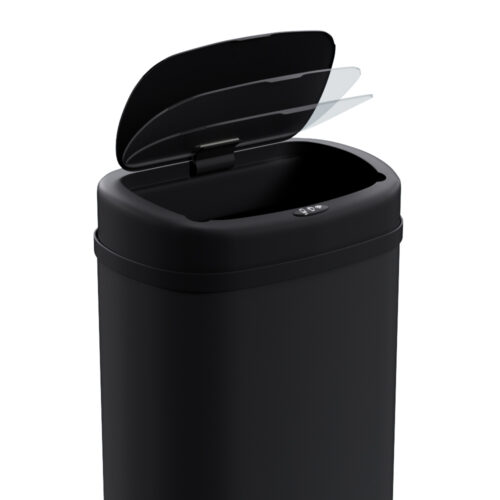 Devanti 50L Sensor Bin Motion Rubbish Automatic Black - Image 4