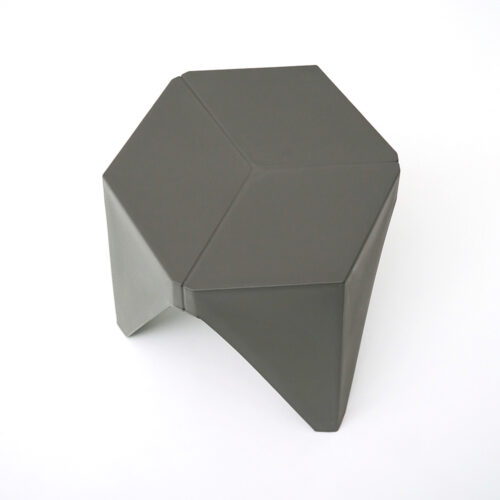 Artiss 2x Bar Stools Puzzle Plastic Foot Stool Grey - Image 3