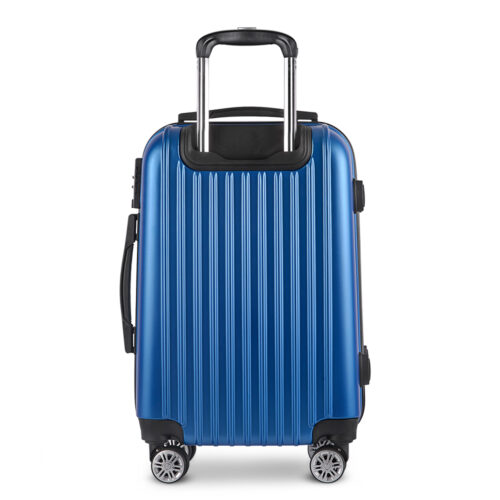 Wanderlite 28 Inch Luggage with TSA Lock Spinner Carry On Hard Shell Travel Suitcase Luggage Case Blue - Image 3